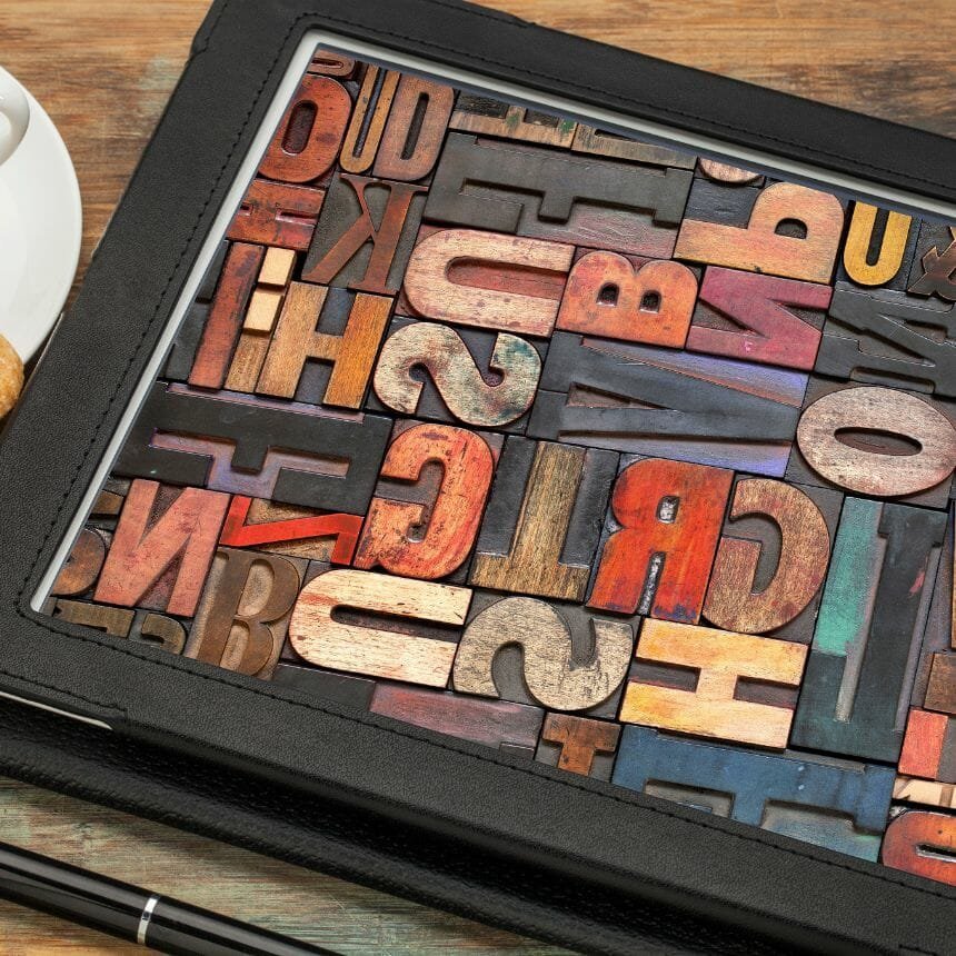 Pemilihan Font Rekaan Grafik Yang Betul